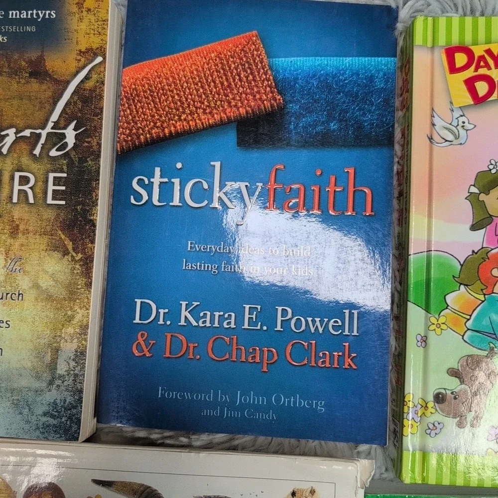 Lot of 5 Childrens' Bible Books Pictures Homeschool Mom Womens Faith Study‎